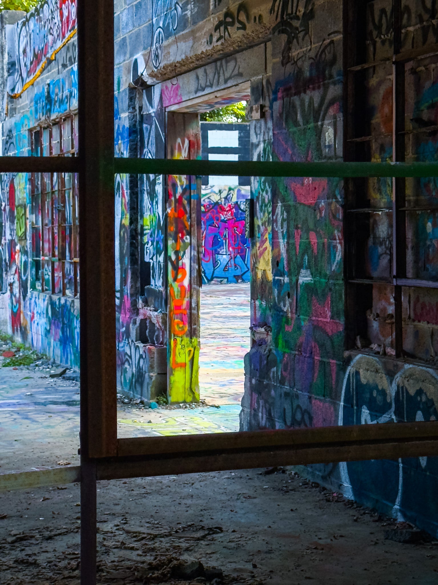 Colorful Window Display
