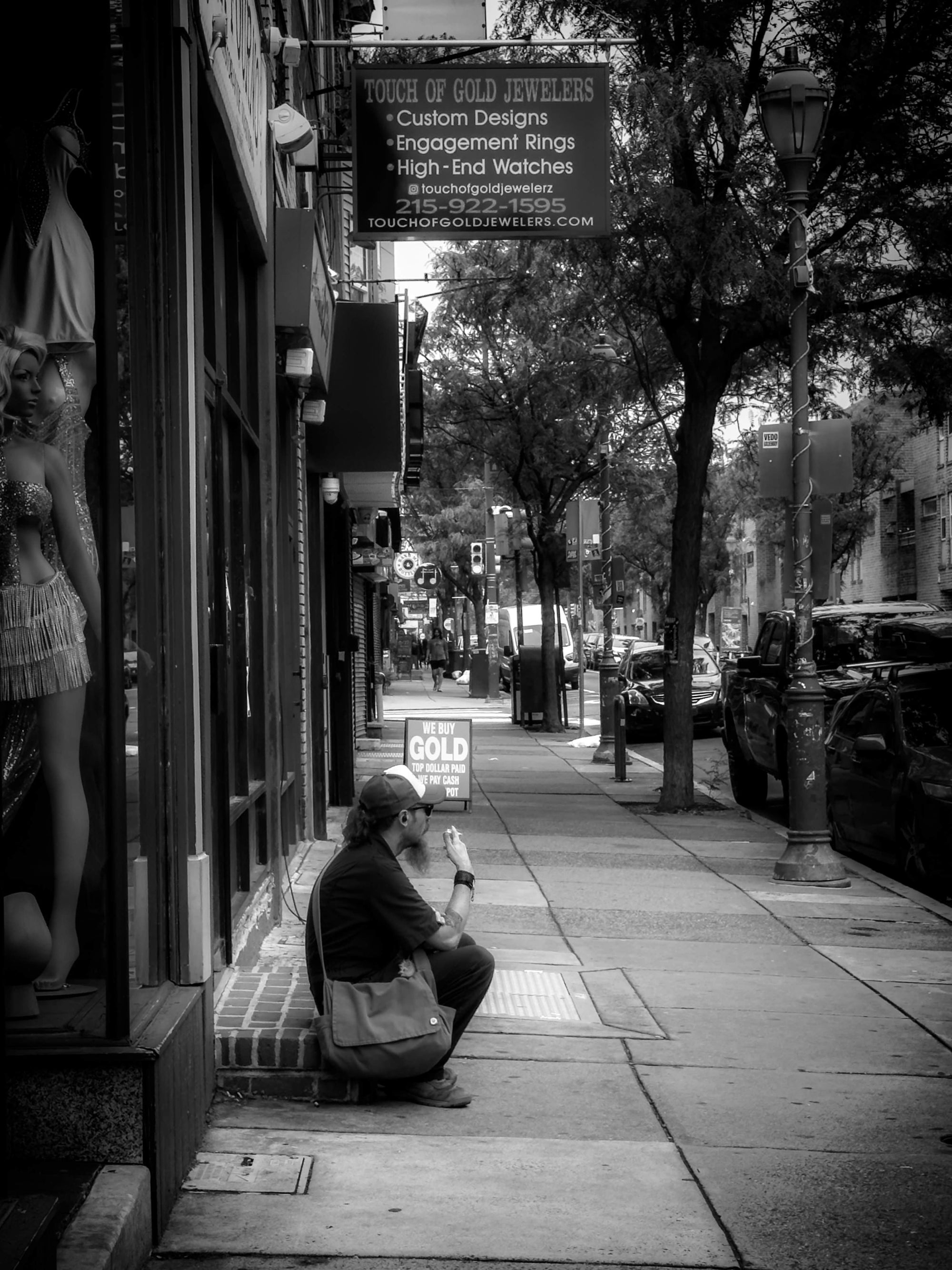 Having a Smoke