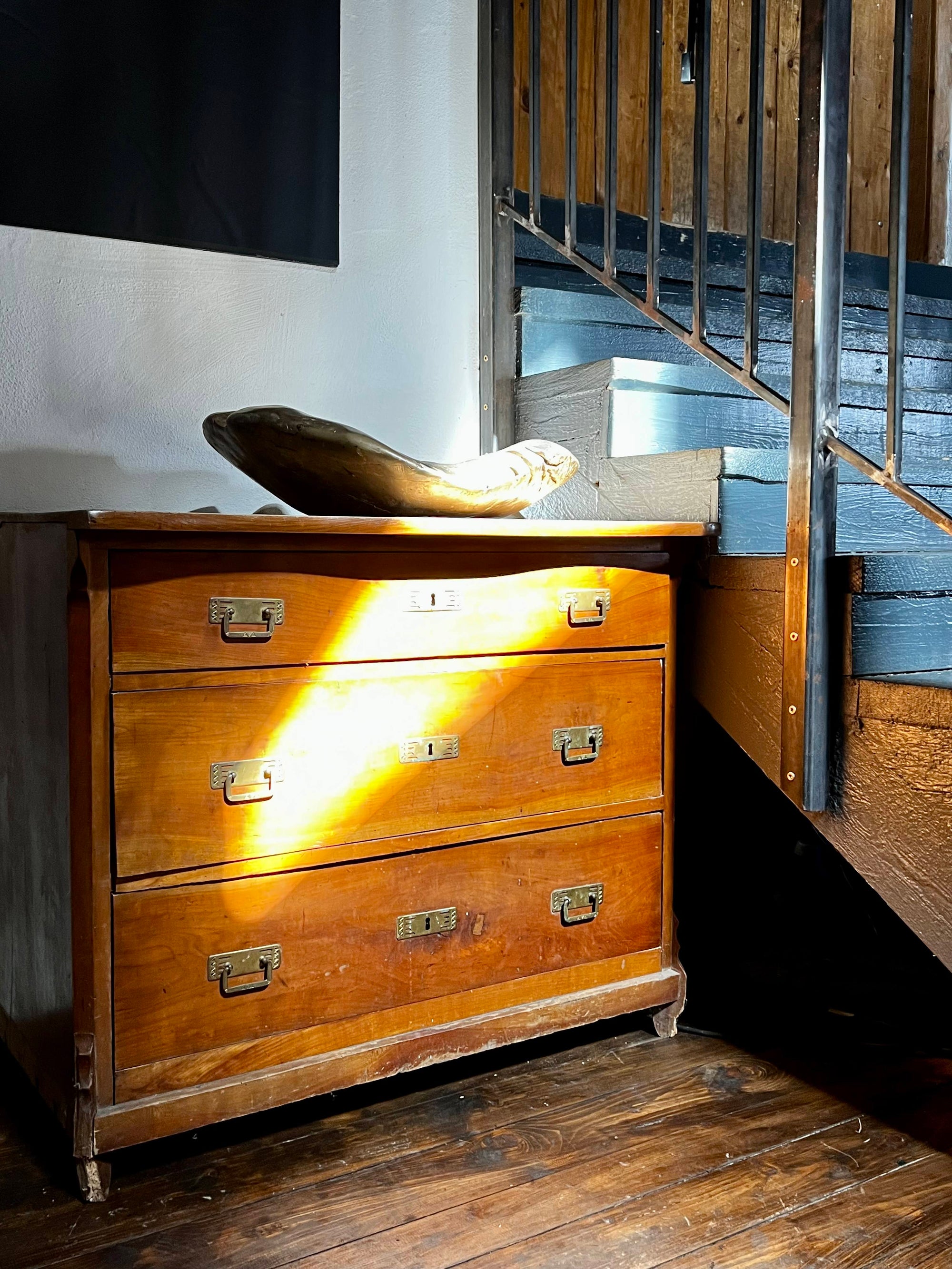 Sun-drenched Dresser