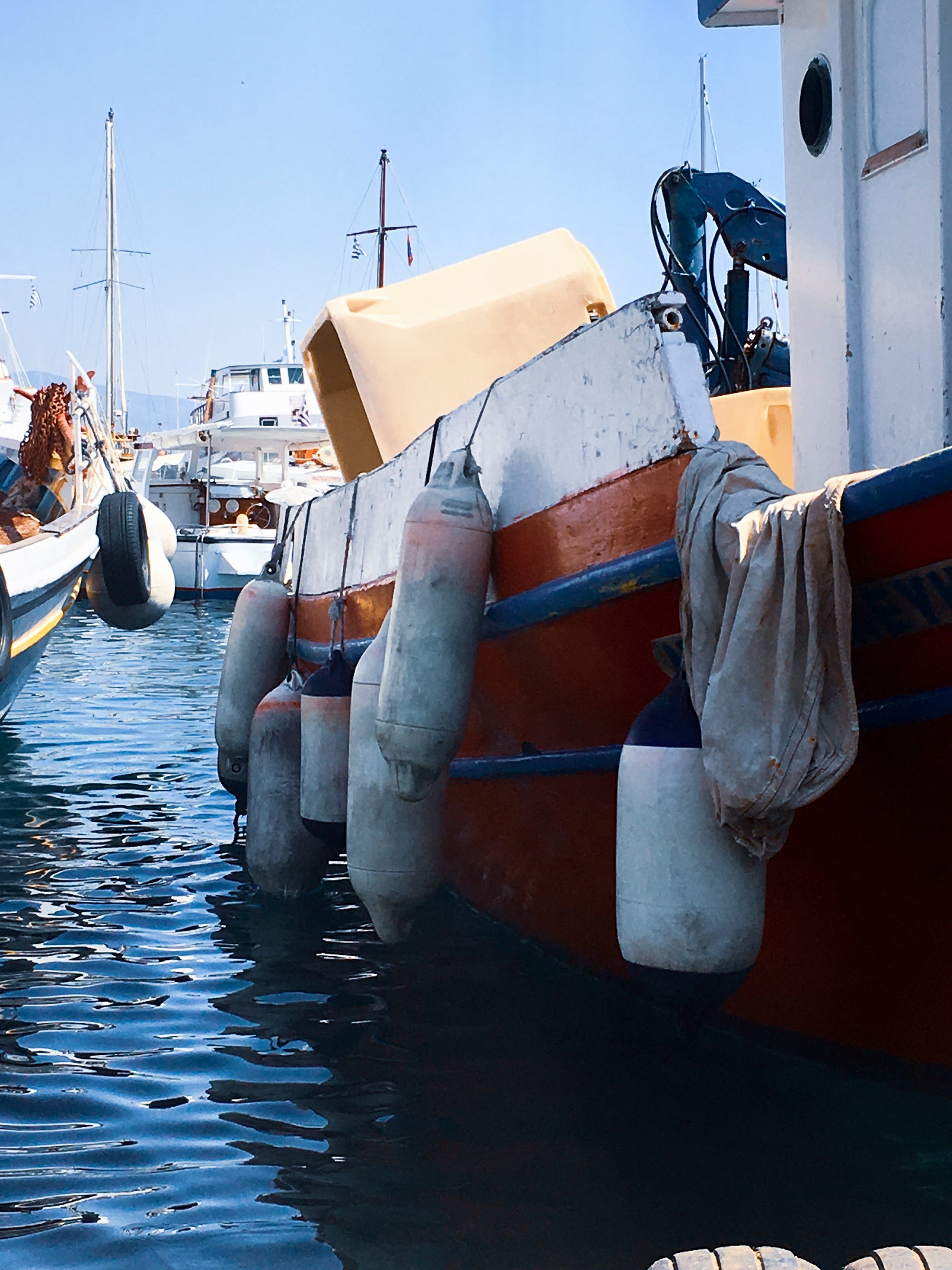 Buoyed Boat