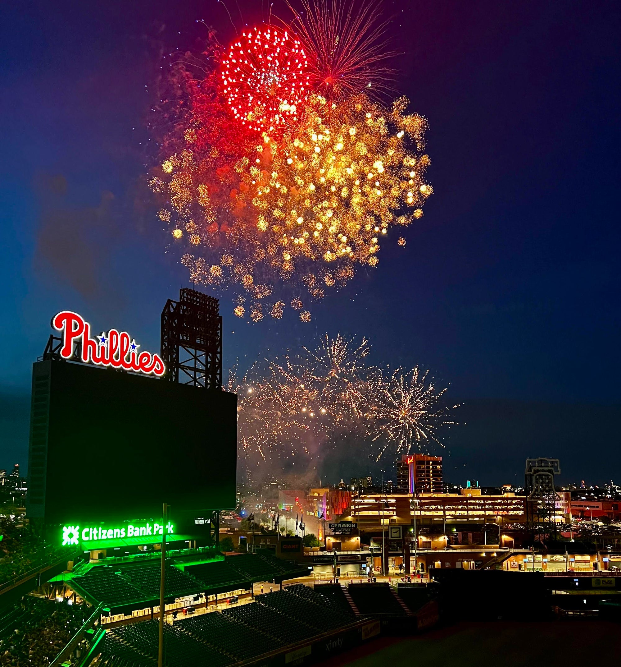 Phillies Fireworks