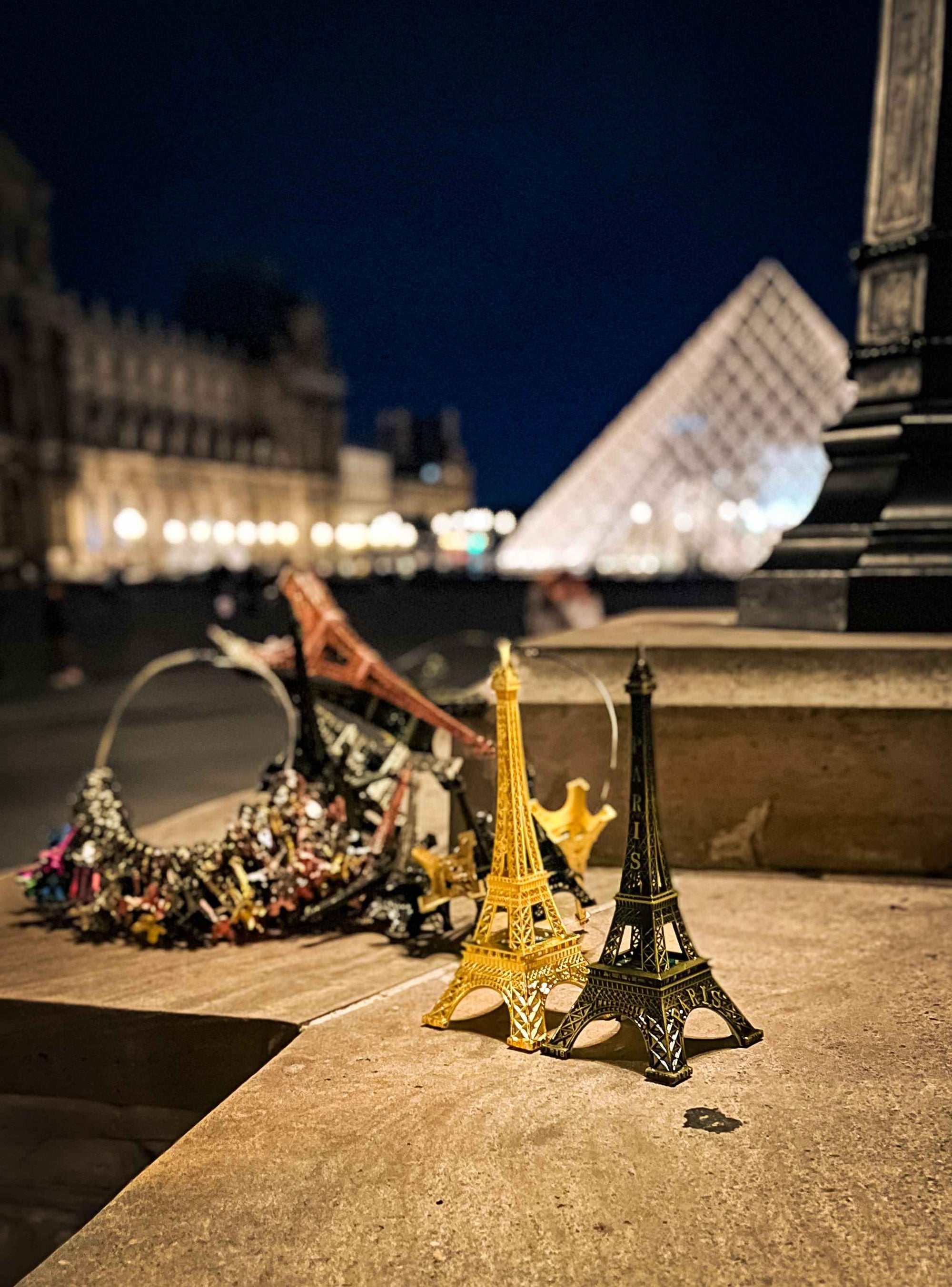 Tiny Towers at the Louvre